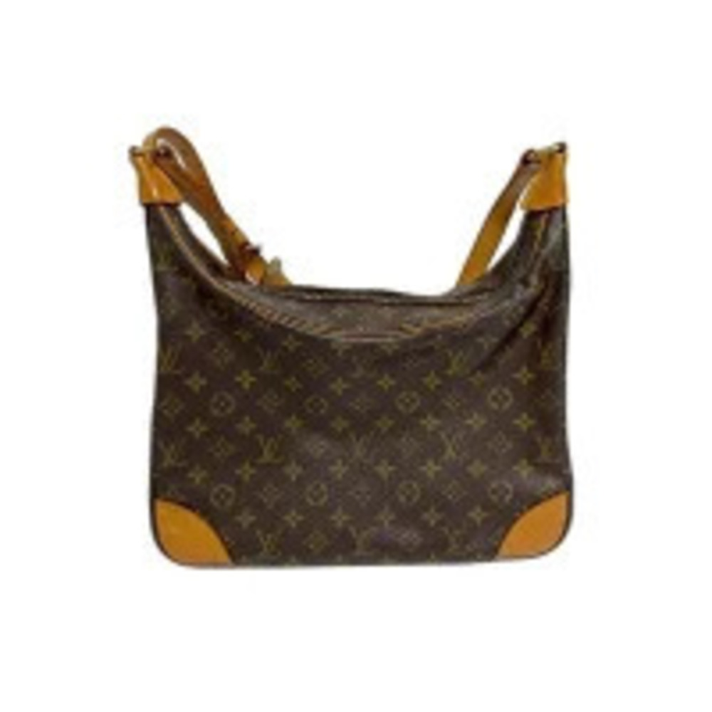 Louis Vuitton Boulogne Shoulder Bag Brown